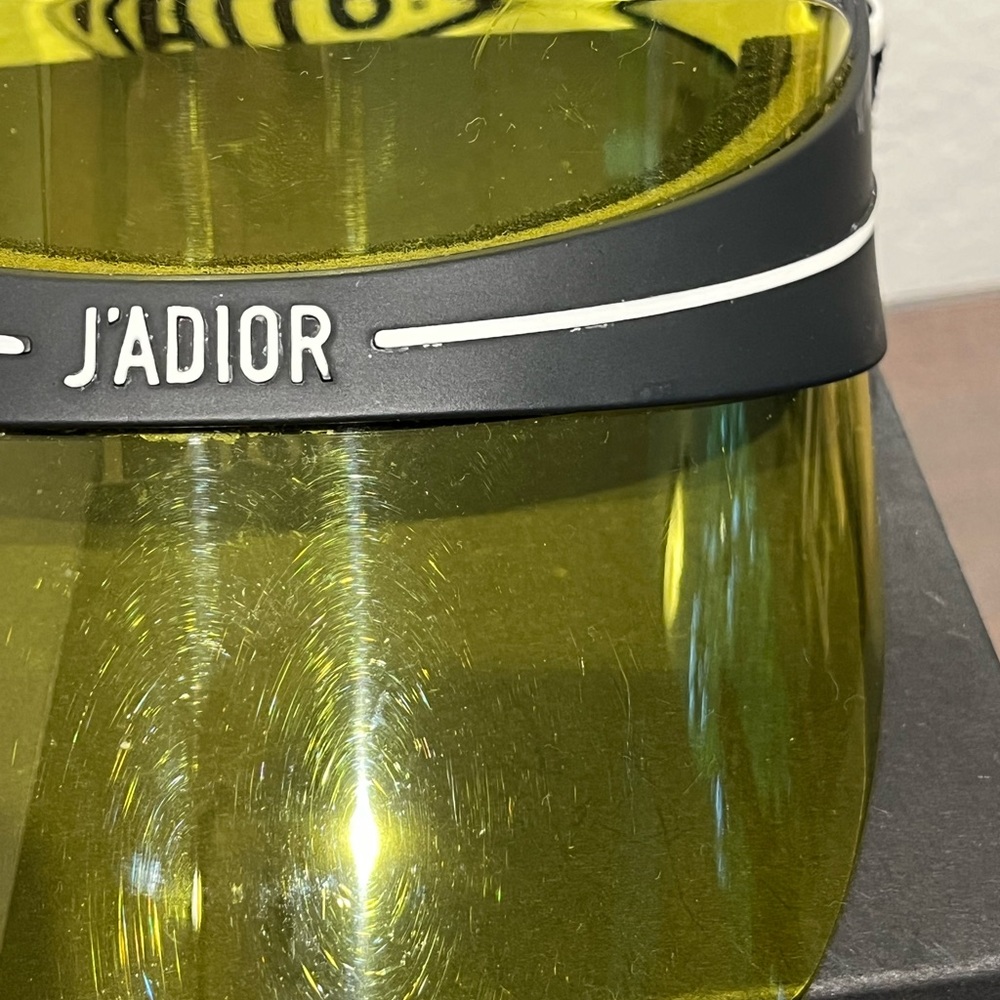 CHRISTIAN DIOR JADIOR DIORCLUB1 DIORIVIERA IBIZA SUN VISOR EYEWEAR SUN HAT - Picture 12 of 14